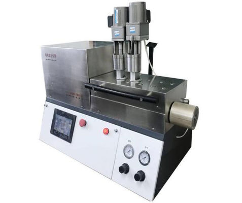 comprar Compact 400x300x400mm Mini Lab Extruder with 0-300°C Temperature Range and 10kg Weight for Laboratory Extrusion online manufacture